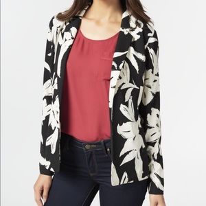 Justfab printed blazer